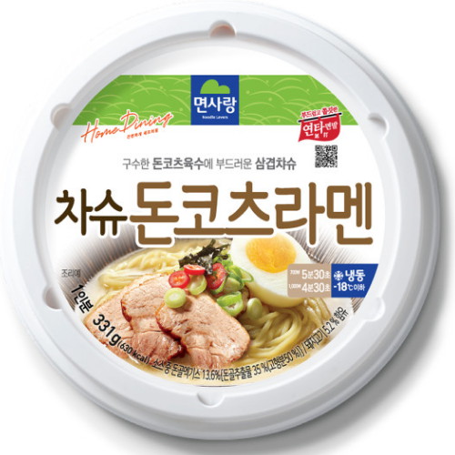 면사랑 차슈 돈코츠 라멘 컵 331g (1개)