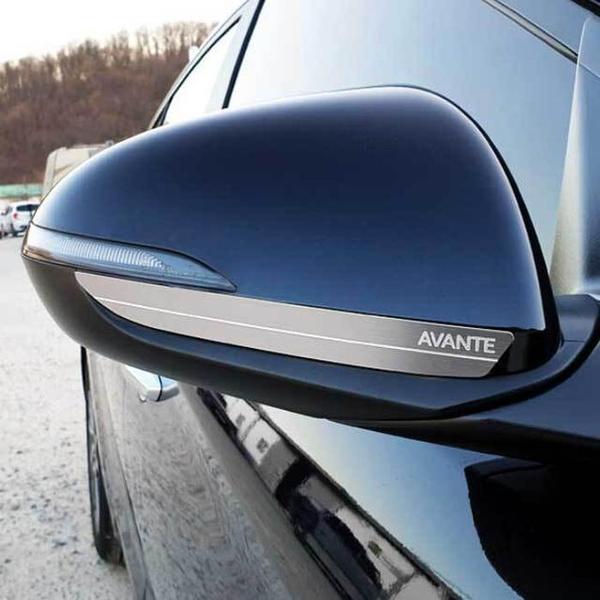 카이만 메탈 사이드미러 가니쉬 (더뉴아반떼AD)_이미지