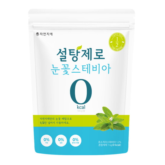 자연지애 설탕제로 눈꽃 스테비아 1kg (1개)_이미지