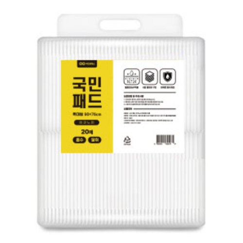 국민커머스 국민패드 이코노미 특대형 20매