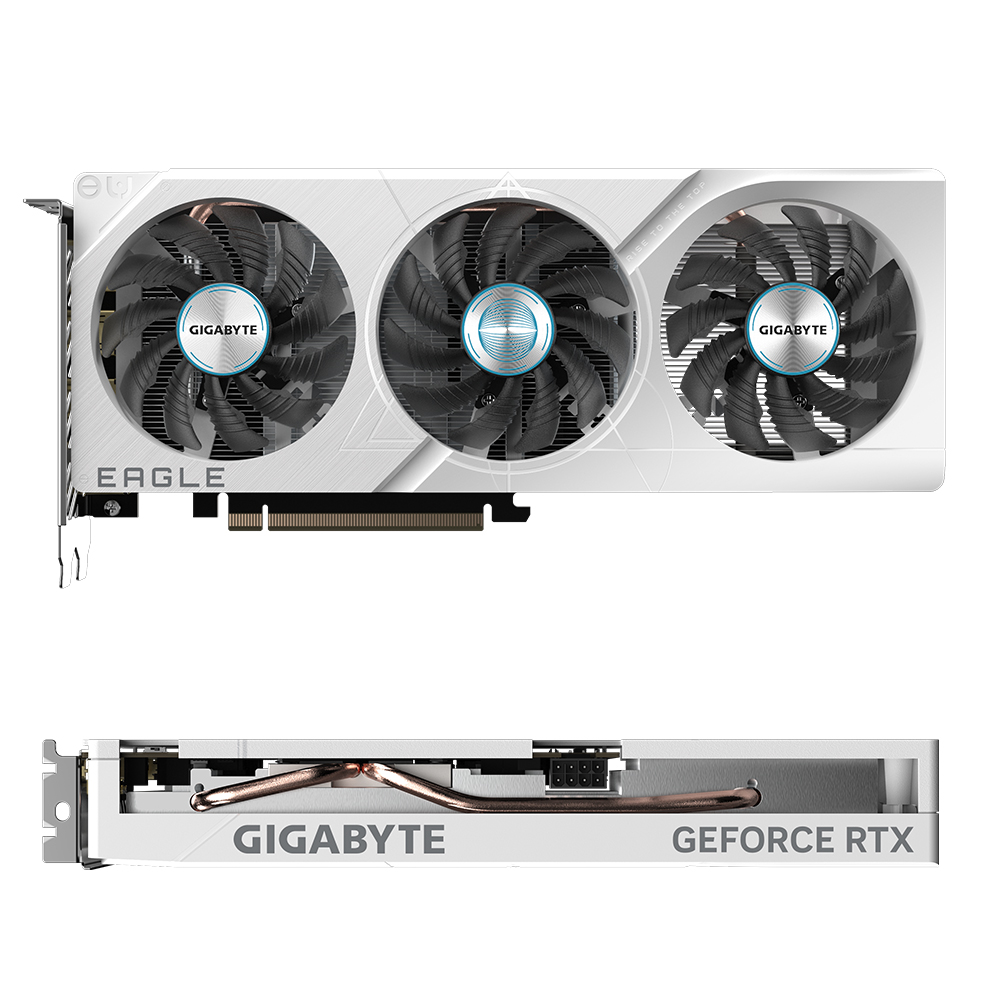 GIGABYTE 지포스 RTX 4060 EAGLE OC ICE D6 8GB 제이씨현_이미지
