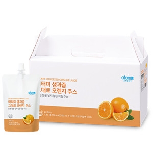 애터미 생과즙 그대로 오렌지주스 180ml 10개이미지입니다. 누르면 해당 게시물로 새창이동합니다.