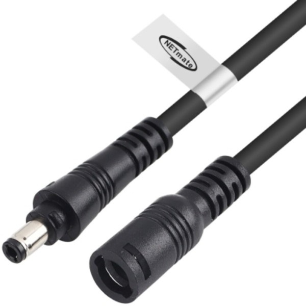 강원전자 NETmate NM-DP DC 5.5x2.1 전원 연장 케이블 (3m, NM-DP2130)_이미지