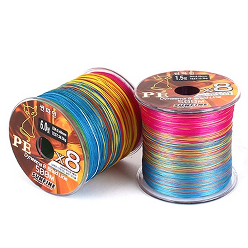 썬파인 5색 8합사 (500m)