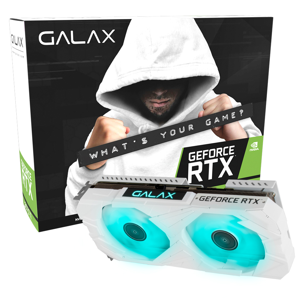 갤럭시 GALAX 지포스 RTX 3070 Ti EX WHITE OC D6X 8GB