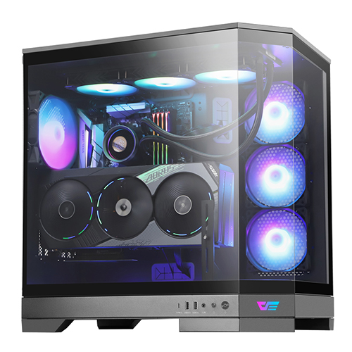 darkFlash DQX90 ARGB 강화유리 (블랙)_이미지