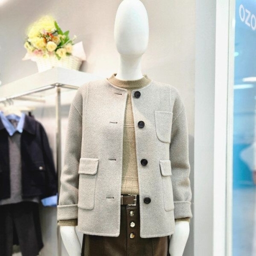 바바패션 더틸버리 울 아웃포켓 라운드넥 재킷MTPAM0JK70W_DG 34744_MTPAM0JK70W