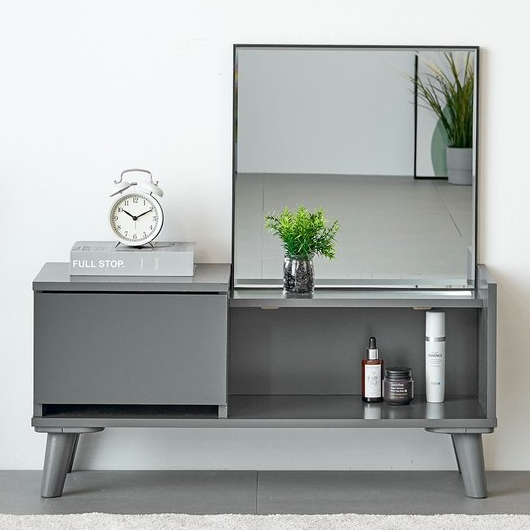 벨리카가구 녹스 미니 좌식 화장대 800_이미지
