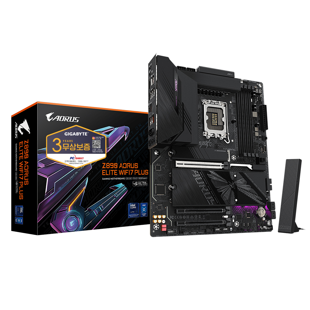 GIGABYTE Z890 AORUS ELITE WIFI7 PLUS 피씨디렉트_이미지