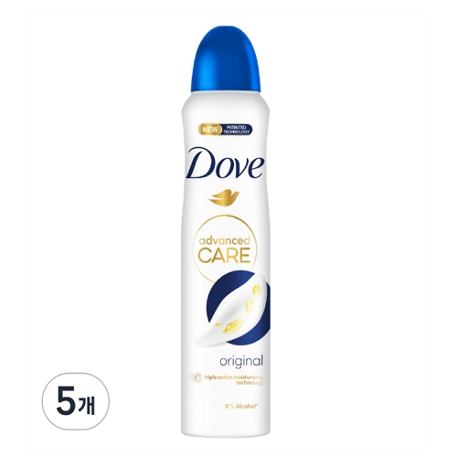 도브 오리지널 데오드란트 스프레이 150ml (5개)_이미지