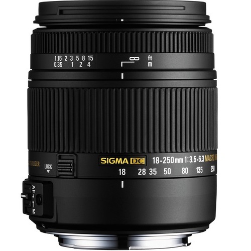 SIGMA 18-250mm F3.5-6.3 DC MACRO OS HSM ĳ�� EF-S��
