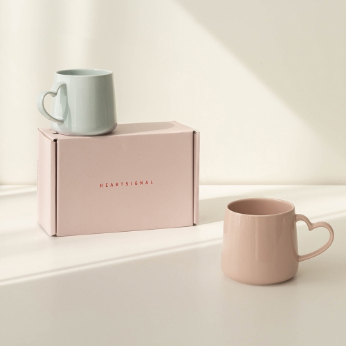 브랜드데이 패키지포장 하트 시그널 머그 2P 세트