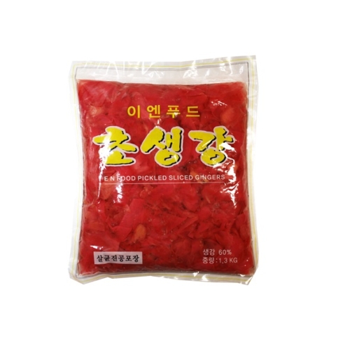 이엔푸드 적색 초생강 1.3kg이미지입니다. 누르면 해당 게시물로 새창이동합니다.
