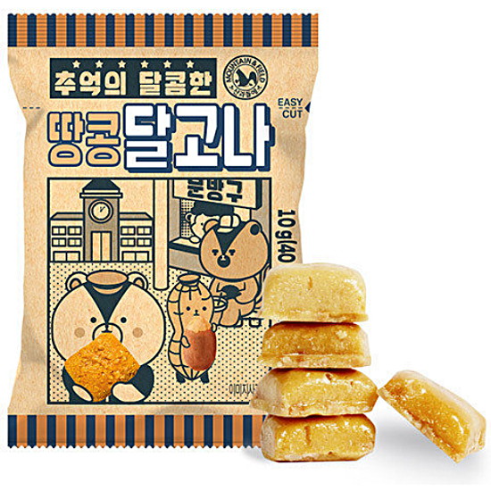 산과들에 땅콩 달고나 10g (30개)_이미지