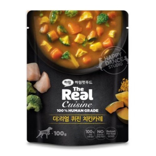 더리얼 독 퀴진 치킨카레 100g