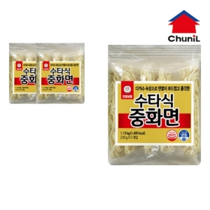 천일식품 천일 수타식 중화면 1.15kg x 3개 천일 수타식 중화면 1.15kg x 3개이미지입니다. 누르면 해당 게시물로 새창이동합니다.