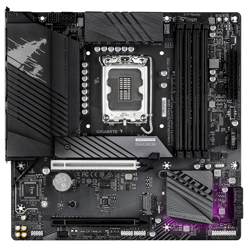 GIGABYTE B760M AORUS ELITE D4 GEN5 제이씨현