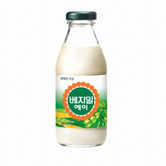 정식품 담백한 베지밀 에이 190ml (병) (40개)_이미지