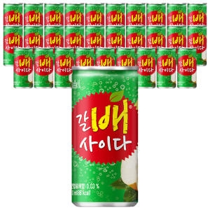  해태음료 갈배 사이다 210ml [30개]