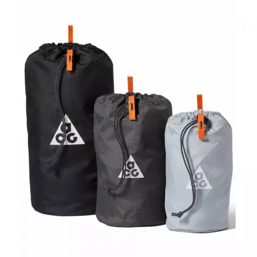나이키 ACG 스터프 색 3팩 8L 블랙 세이프티 오렌지 서밋 화이트 IM5022-010