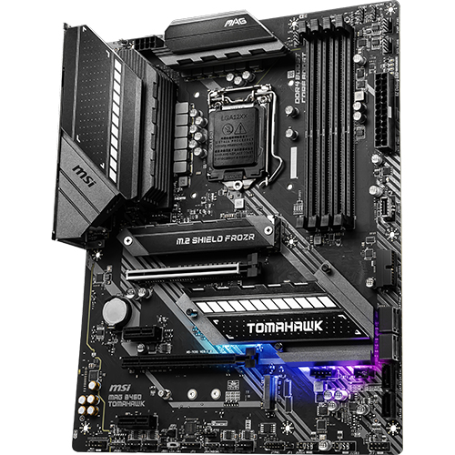 MSI MAG B460 �丶ȣũ + �ھ���� 240R