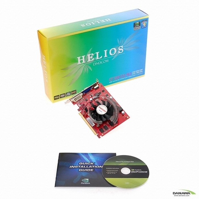 디앤디컴 지포스 GT220 HELIOS D2 512MB 잘만_이미지