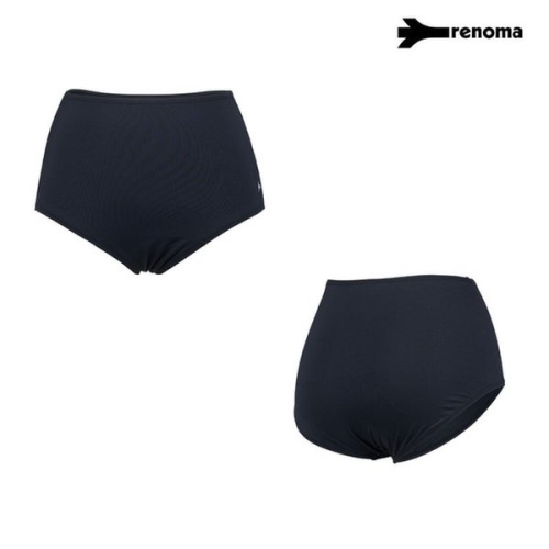 레노마 수영복 여성 하이웨이스트 비치 숏팬츠 블랙 RN-WS2F902-BK_CA
