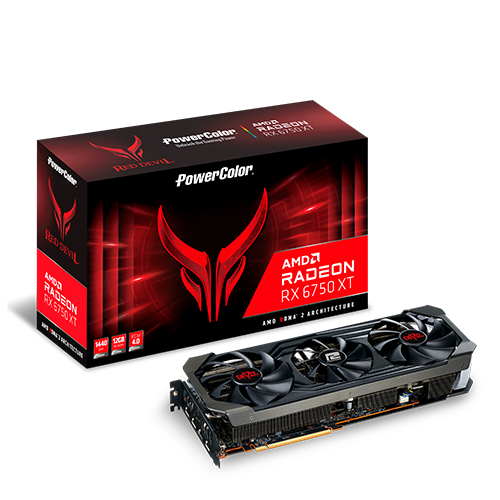 PowerColor 라데온 RX 6750 XT Red Devil D6 12GB_이미지
