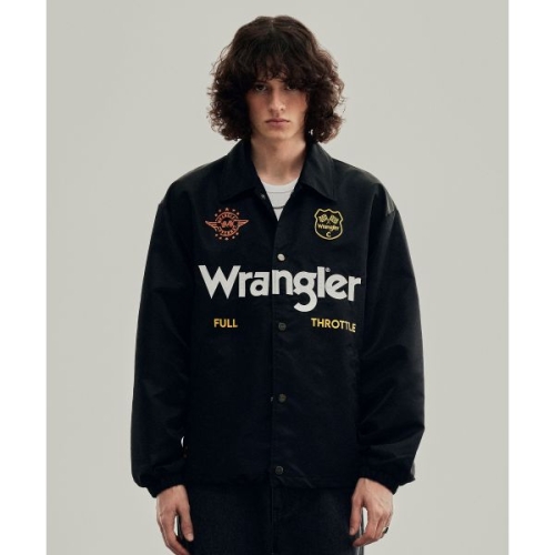 커버낫 COVERNAT X랭글러 패치 자켓 블랙 WR2403J케이투 K20BK 399112_이미지