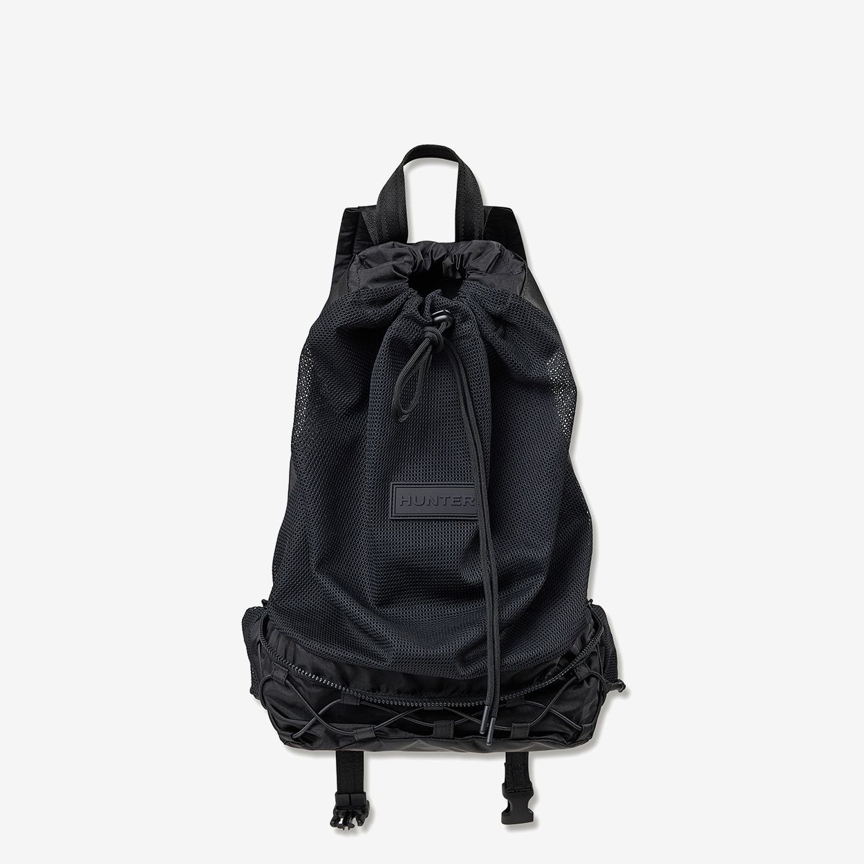 헌터 UNISEX 트래블 메쉬 투웨이 백팩 블랙 HEUK301BBZBLK