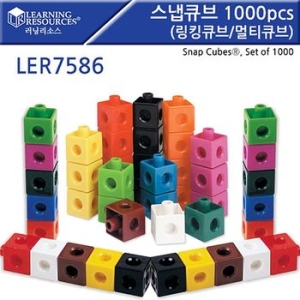 러닝리소스 LER7586 스냅큐브 1000피스 학급용세트