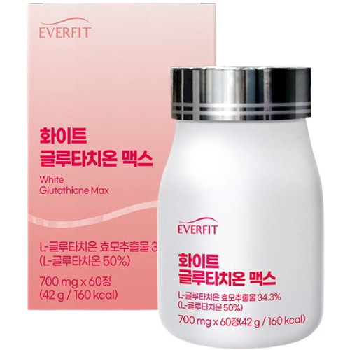 내츄럴플러스 에버핏 화이트 글루타치온 맥스 60정이미지입니다. 누르면 해당 게시물로 새창이동합니다.