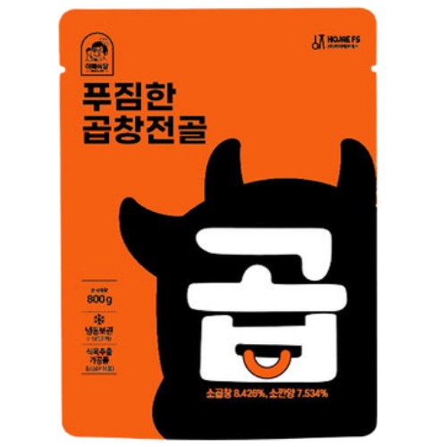 호재에프에스 아빠식당 푸짐한 곱창전골 800g (2개)_이미지