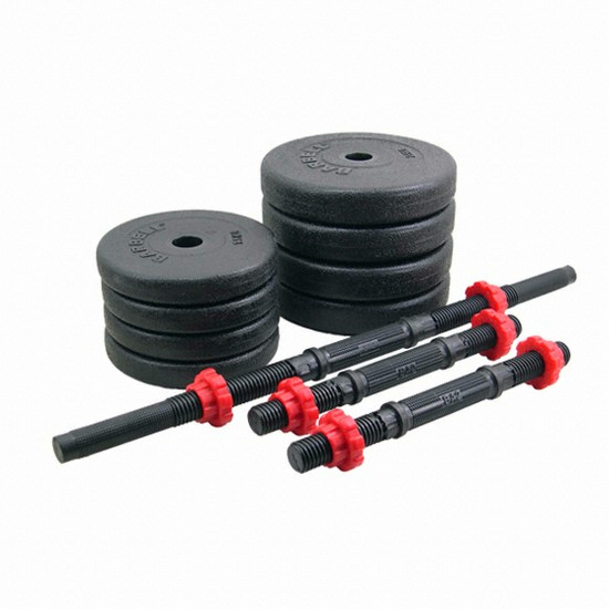 바투스포츠 블랙M 아령덤벨 세트 (10kg)_이미지