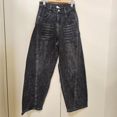 나인스텝 커브절개 와이드 밴딩 청바지 N26DM6111 3527778