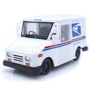 킨스마트 킨스펀 1-36 USPS 택배 탑차 박스카 미니카 풀백-킨스_이미지
