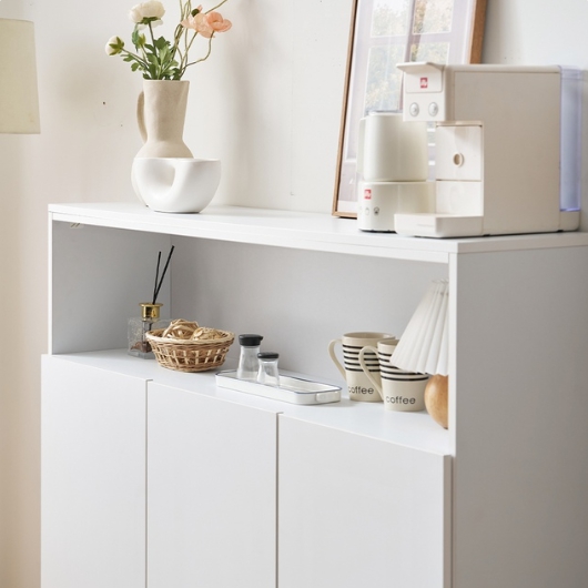 퍼니하우스 마인 슬림 키높은 상부오픈형 수납장 1200_이미지