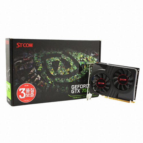 STCOM 지포스 GTX750 D5 1GB 128BIT_이미지