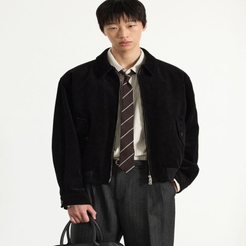 Corduroy Swing-top Jumper Black TNJU5F105BK