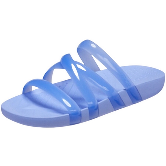 크록스 스플래쉬 글로시 스트래피 208537 (5Q6, 바이올렛)