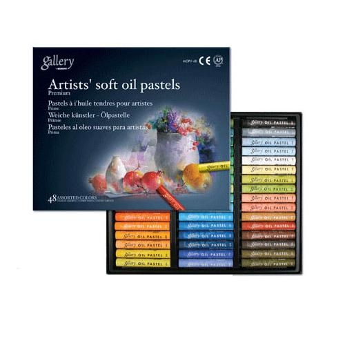 문교 소프트 오일 파스텔 (48색)