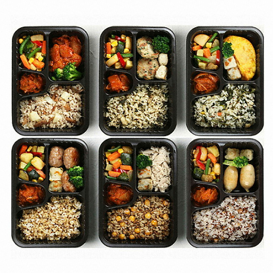 곤약 도시락 혼합