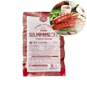 에스앤비푸드 도나우 핫도그소시지 1.5kg (1개)_이미지
