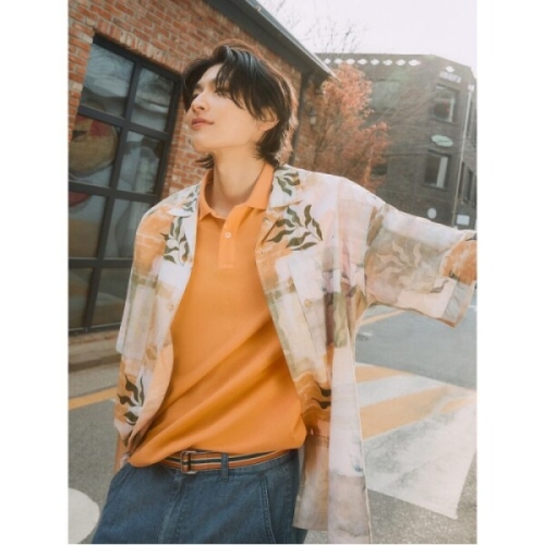 삼성물산 빈폴 MEN 남녀공용 수피마 코튼 피케 티셔츠 애쉬 BC5242E114 BC5242E114 278290