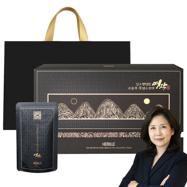 엔에이치바이오 김소형원방 고농축 흑염소 진액 명작 70ml 30포 (4개)_이미지