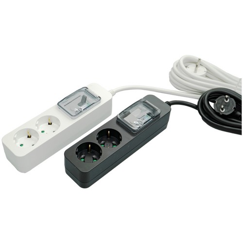 2구 고용량 과부하차단 멀티탭