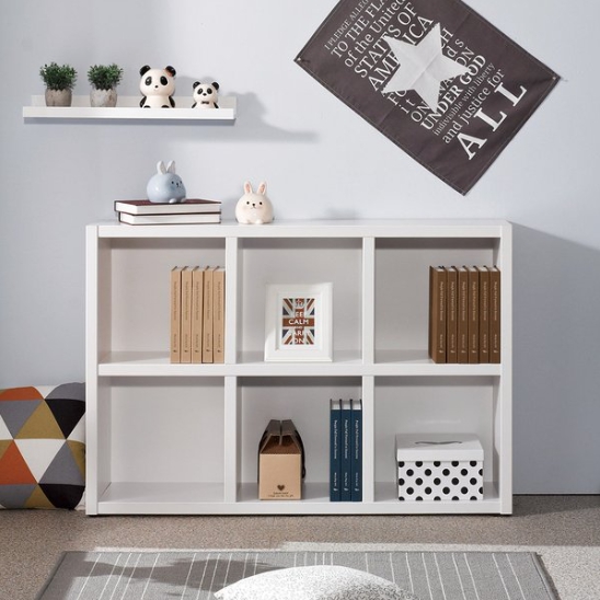 다우 2단 오픈 책장 1200