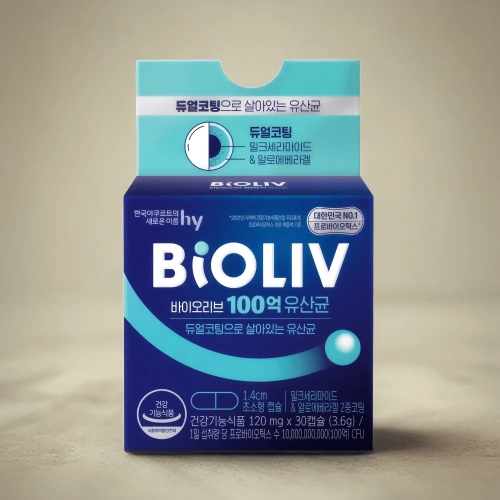 에치와이(HY) 바이오리브 100억 유산균 30캡슐 (2개)_이미지