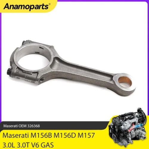 마세라티 르반테 콰트로포르테 M157 용 엔진 부품 커넥팅로드 3.0 L T M156B V6 가스 OEM 326368