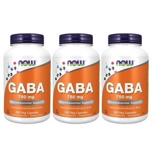 나우푸드 가바 750mg 200캡슐 (3개)_이미지